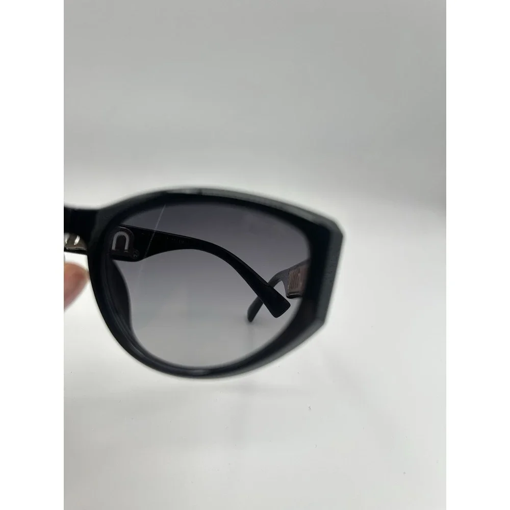 Miu Miu Women's Black 53MM Designer Sunglasses Gray Lenses Authentic